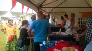 Kigali Agricultural Show of 2015 at the Dutch Pavilion